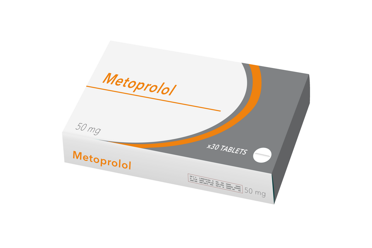 Metoprolol 50mg Tabs x30 Medicines MedAire Shop EU