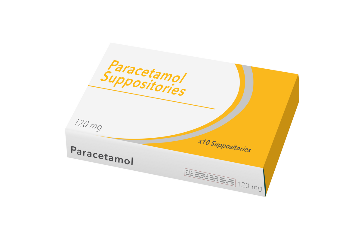 Paracetamol Suppositories 120mg x10 Medicines MedAire Shop EU