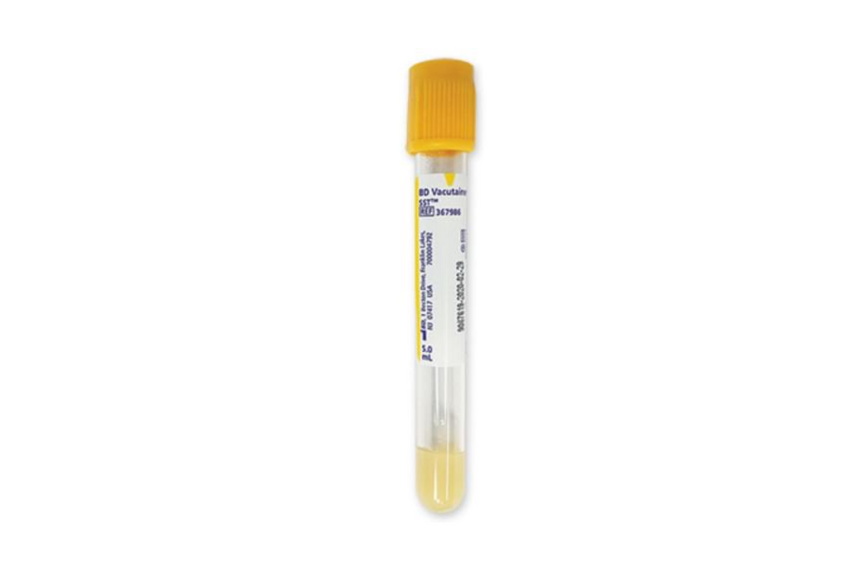 Vacutainer Yellow Top Serum Separator 5ml x100 Equipment MedAire