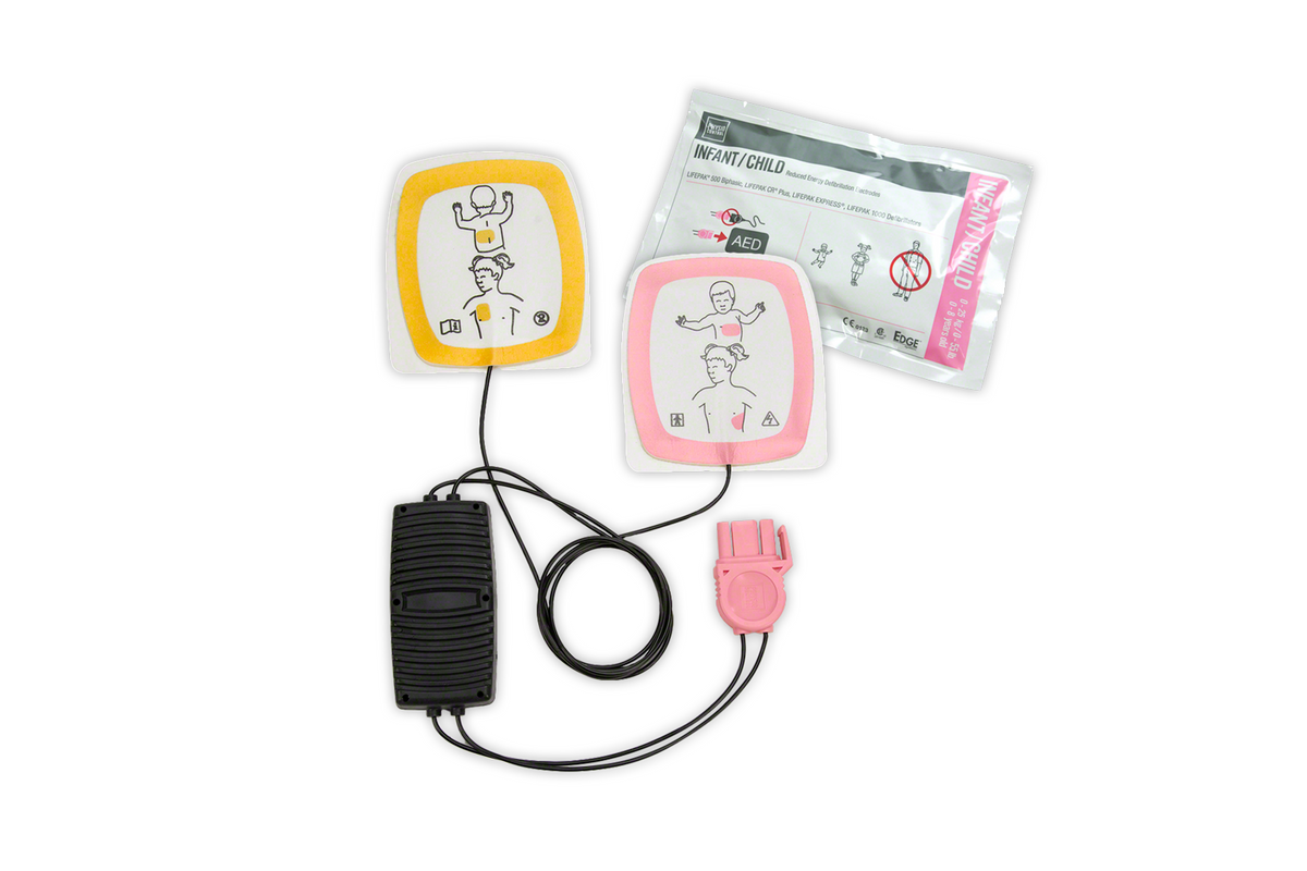 Defib Machine Pad Defib Pads Paediatric Lifepak 1000 – Equipment | MedAire Shop – EU